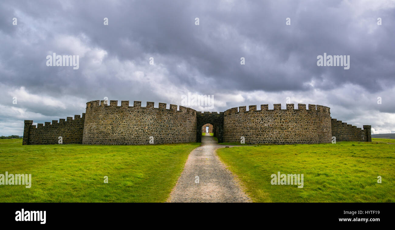 Downhill Demesne et Hezlett House, Castlerock, Londonderry, en Irlande du Nord Banque D'Images