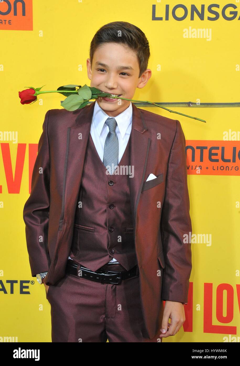 Los Angeles, CA, USA. Apr 26, 2017. Noel Carabaza aux arrivées pour la façon d'être un Latin lover Premiere, le Musée d'Hollywood de bal, Los Angeles, CA, le 26 avril 2017. Credit : Dee Cercone/Everett Collection/Alamy Live News Banque D'Images