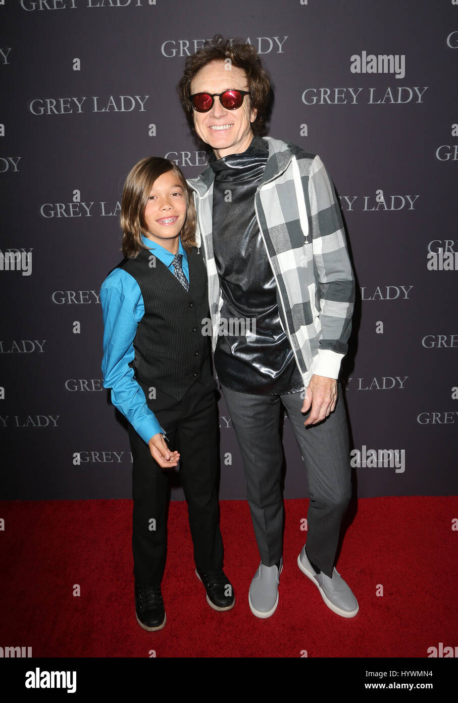 Los Angeles, CA, USA. Apr 26, 2017. G Tom Mac, en première mondiale de la production de 'Pataphysique Gray Lady' Du Landmark Theatres en Californie le 26 avril 2017. Credit : Fs/media/Alamy Punch Live News Banque D'Images