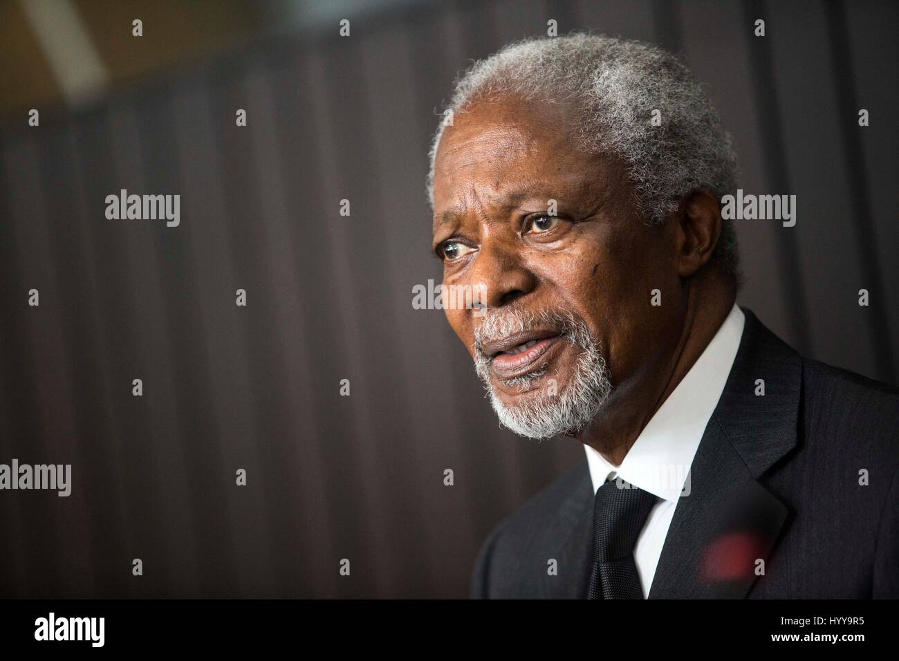 Kofi Annan Banque D'Images