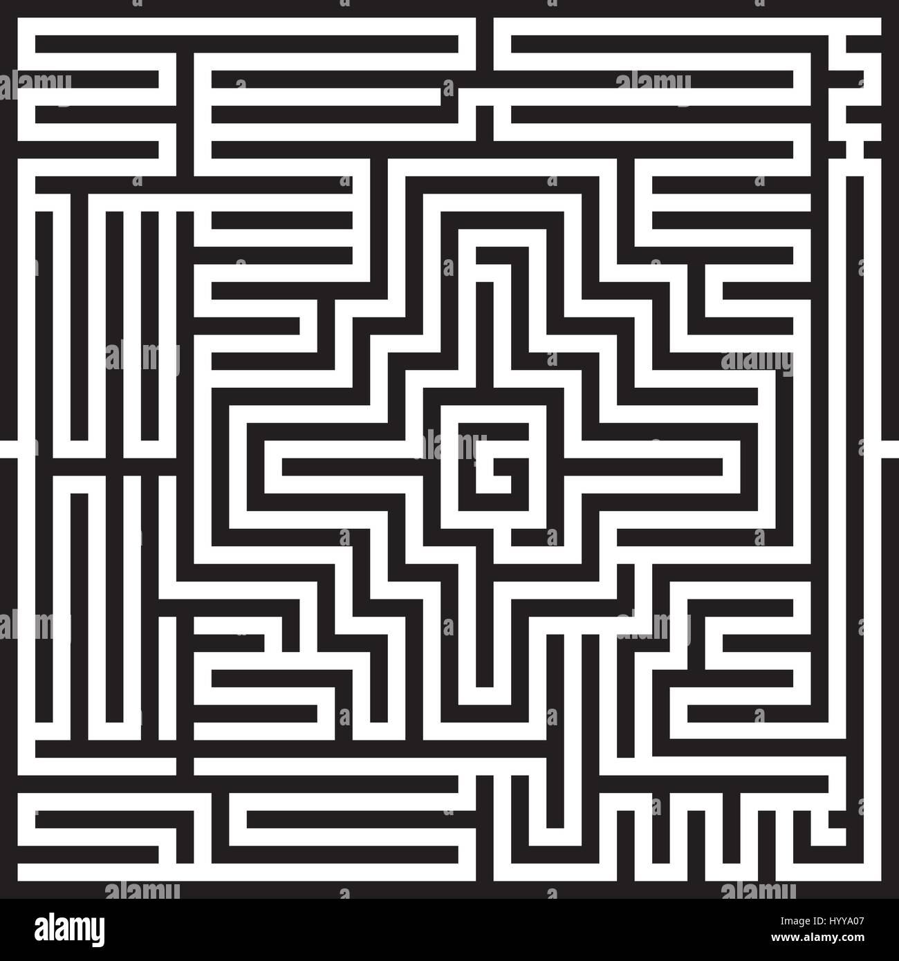 Labyrinthe Illustration de Vecteur