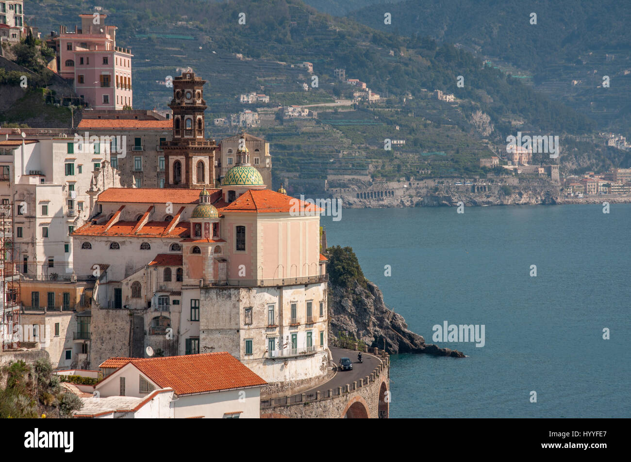 Atrani, Côte Amalfitaine Banque D'Images