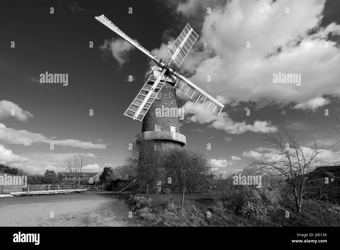 Whissendine Wissendine, Moulin, village du comté de Rutland, England, UK Banque D'Images