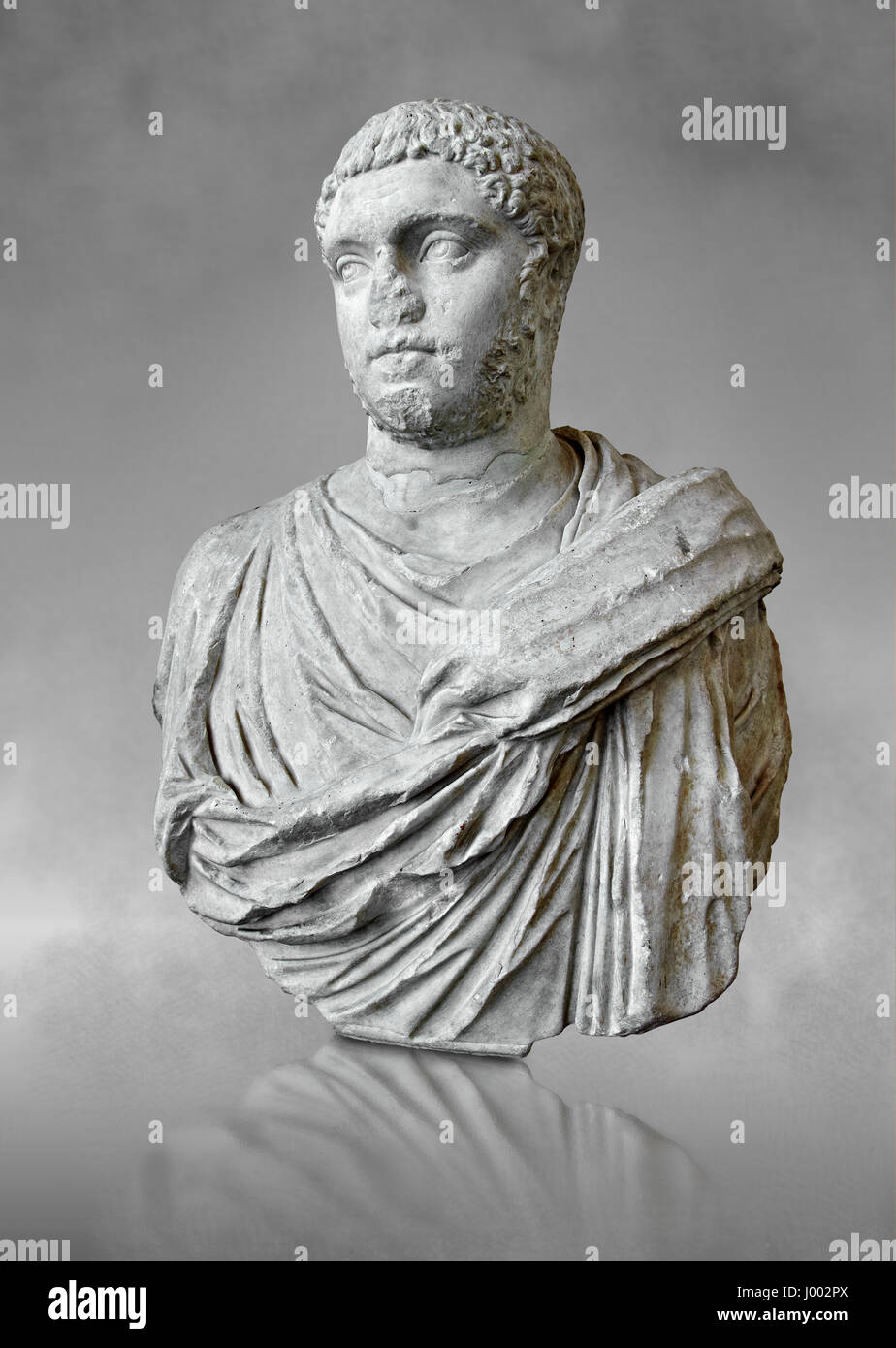 La sculpture romaine buste de Publius Septimius Antoninus Geta Geta