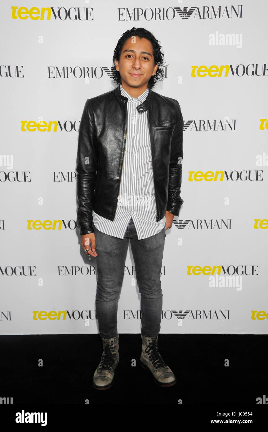 Revolori Tony assiste à la Teen Vogue Young Hollywood Party question le 2 octobre 2015 à Beverly Hills, Californie. Banque D'Images