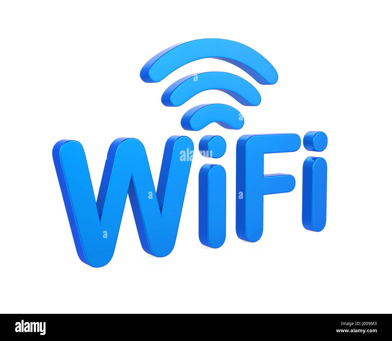 Connexion Wi-Fi au réseau local isolé Symbole Banque D'Images