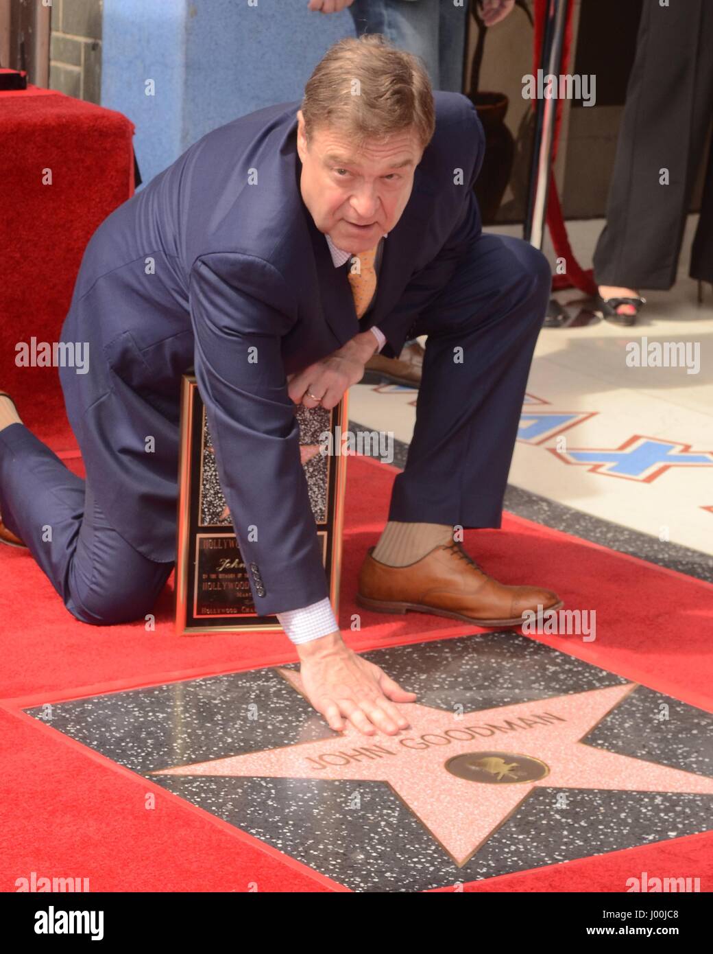 Los Angeles, CA, USA. 10 Mar, 2017. LOS ANGELES - jan 10 : John Goodman John Goodman à l'Allée des célébrités canadiennes cérémonie étoile sur le Hollywood Walk of Fame Le 10 mars 2017 à Los Angeles, CA : Crédit Hpa/via Zuma Zuma/fil Wire/Alamy Live News Banque D'Images