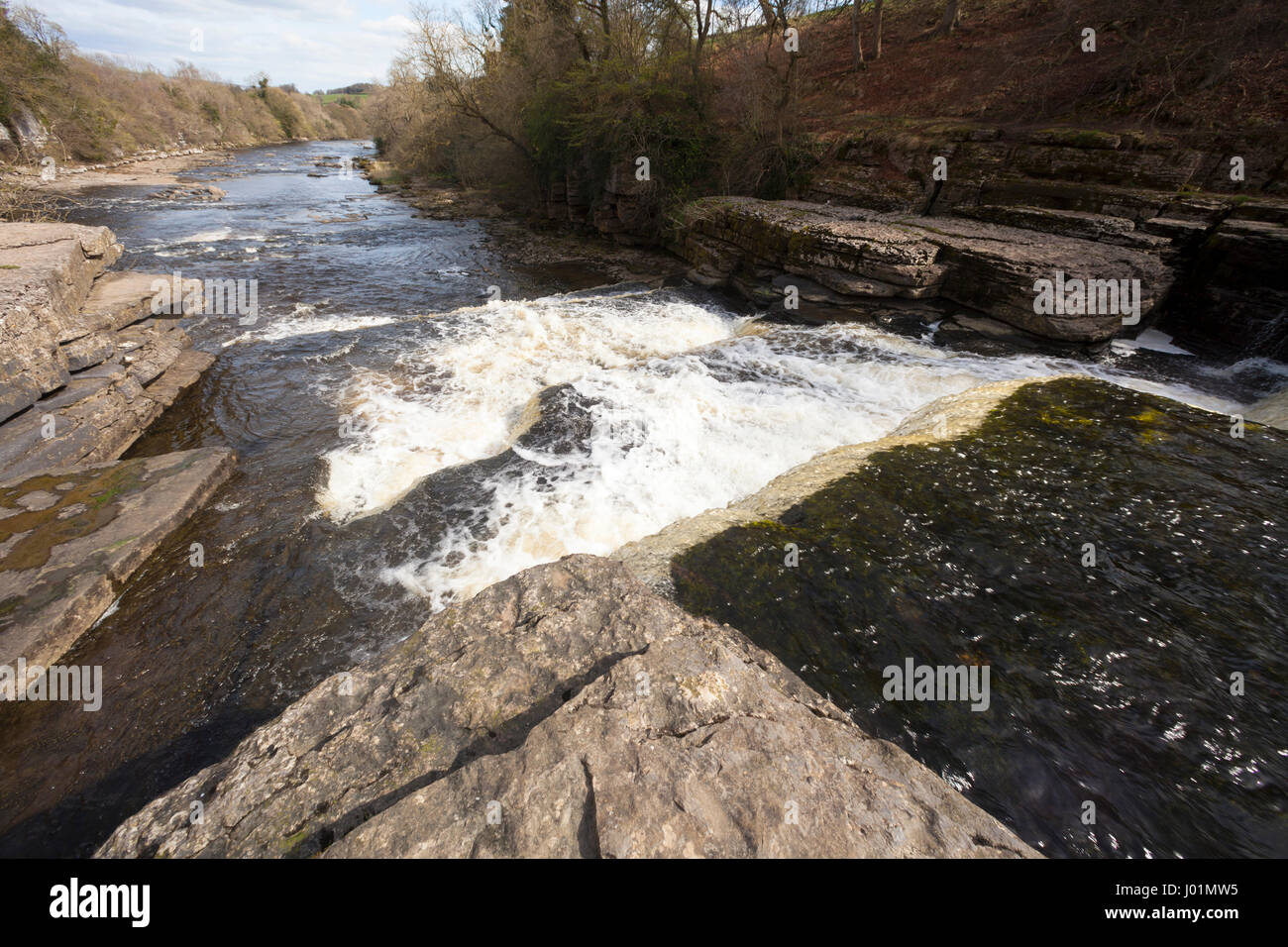 Aysgarth tombent dans le Yorkshire Dales National Park Banque D'Images