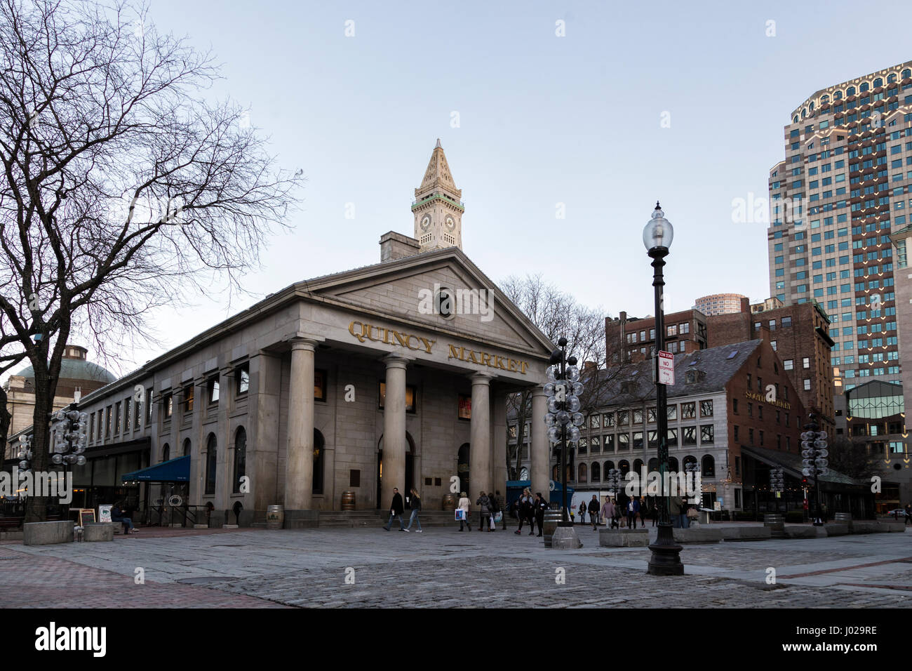 Le Quincy Market Banque D'Images