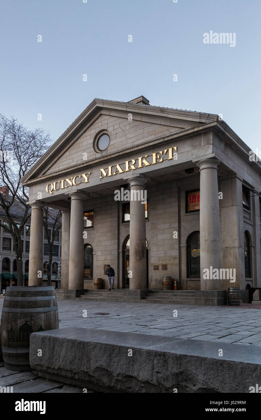 Le Quincy Market Banque D'Images