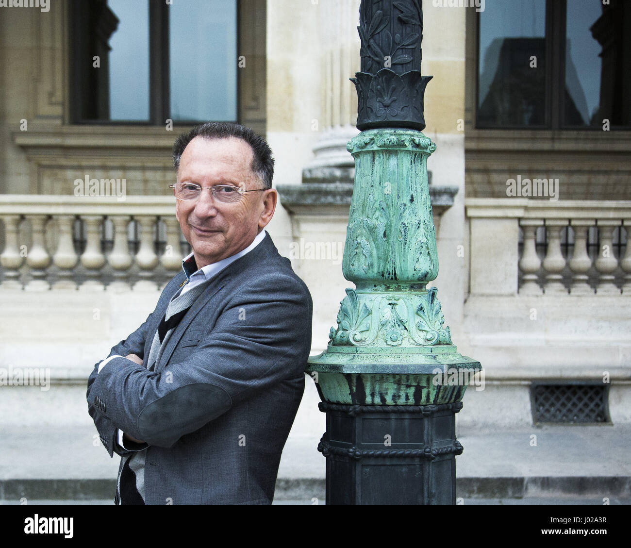 Portrait de Gerald Honigsblum 17/03/2014 ©Philippe MATSAS/Opale Banque D'Images