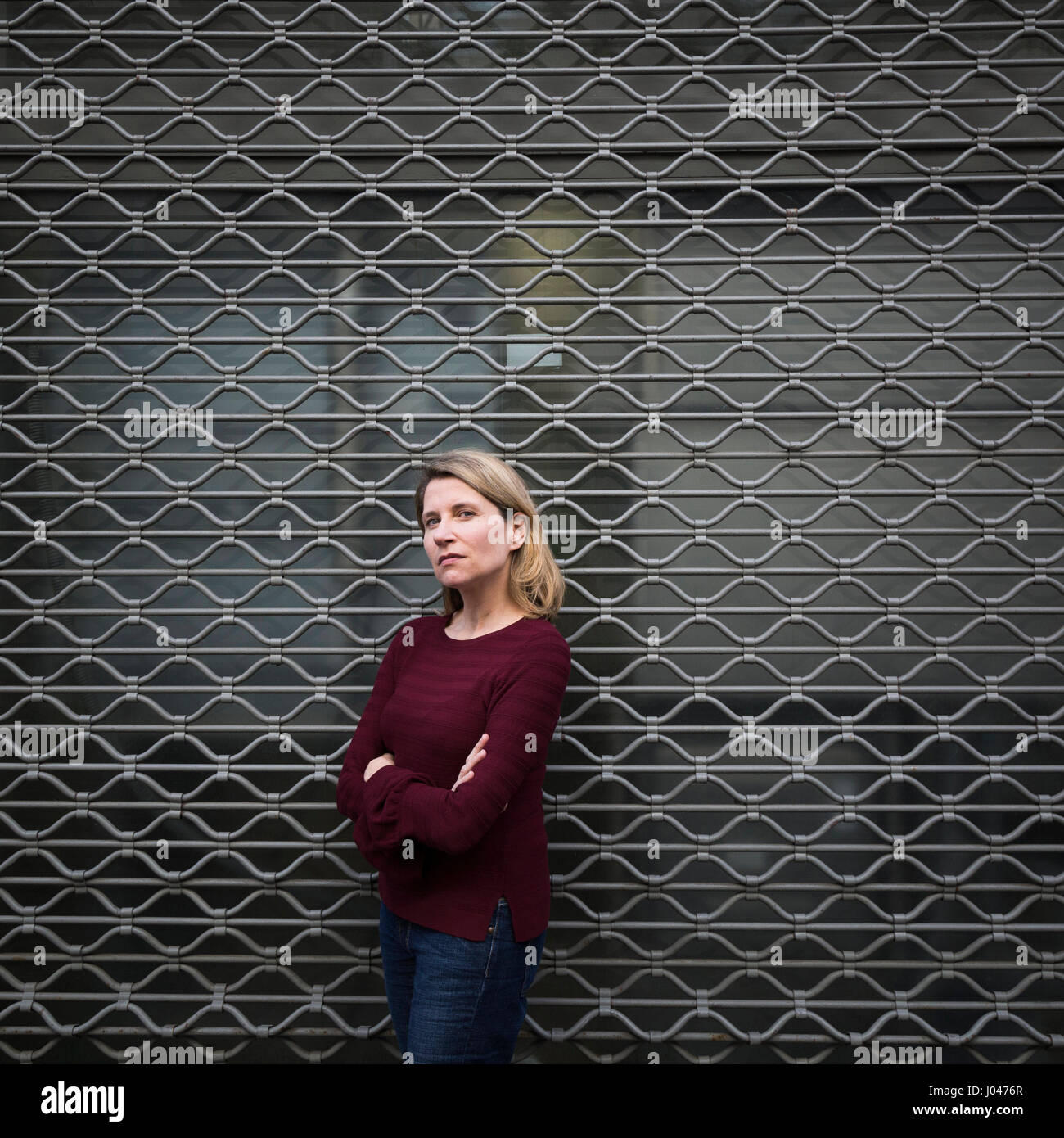 Portrait de Jennifer Haigh 30/03/2017 ©Philippe MATSAS Banque D'Images