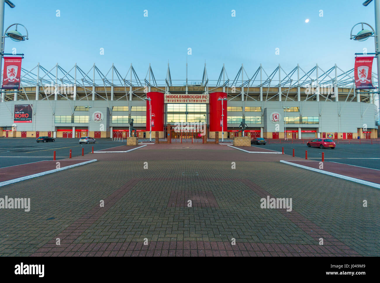 Le stade Riverside, Middlesbrough. Accueil de Middlesbrough Football Club Banque D'Images