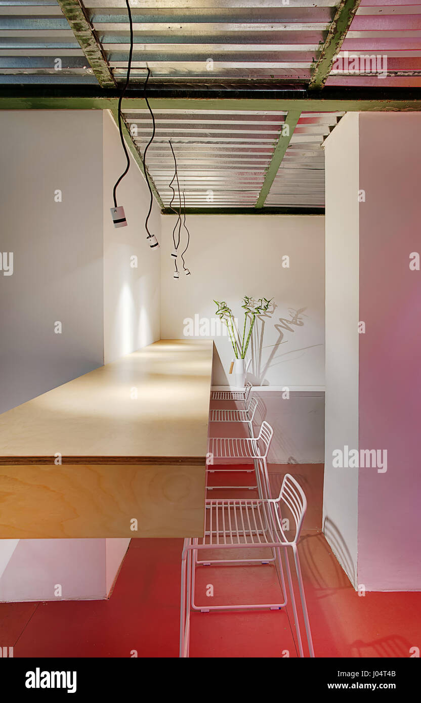 Cafe dans un style moderne Banque D'Images