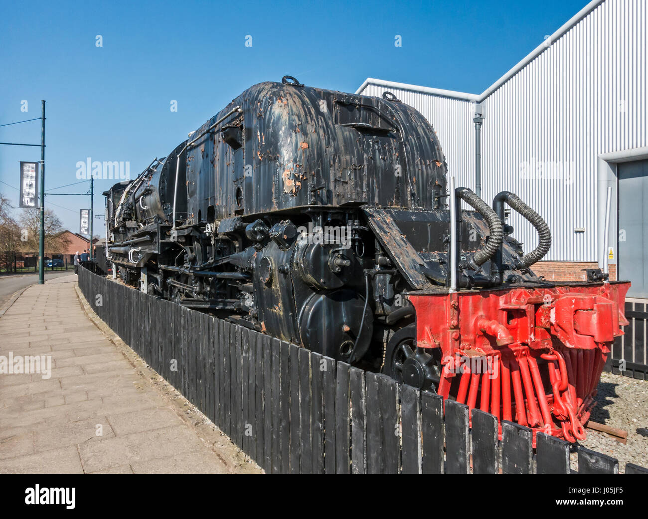Le moteur à vapeur Musée Summerlee écossais de la vie industrielle à Coatbridge North Lanarkshire Scotland UK Banque D'Images