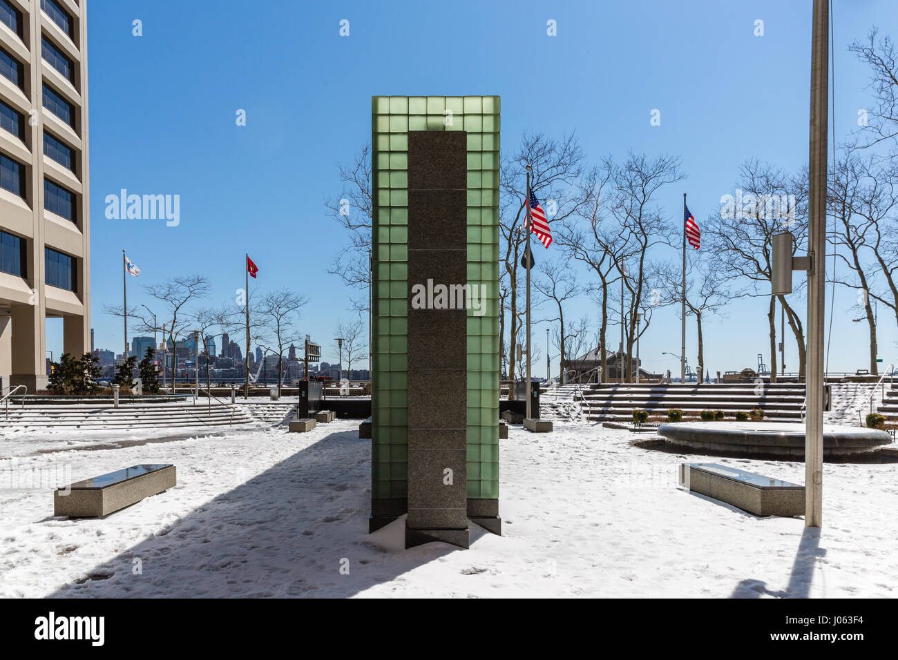 New York Vietnam Veterans Memorial, Water Street, Manhattan Banque D'Images