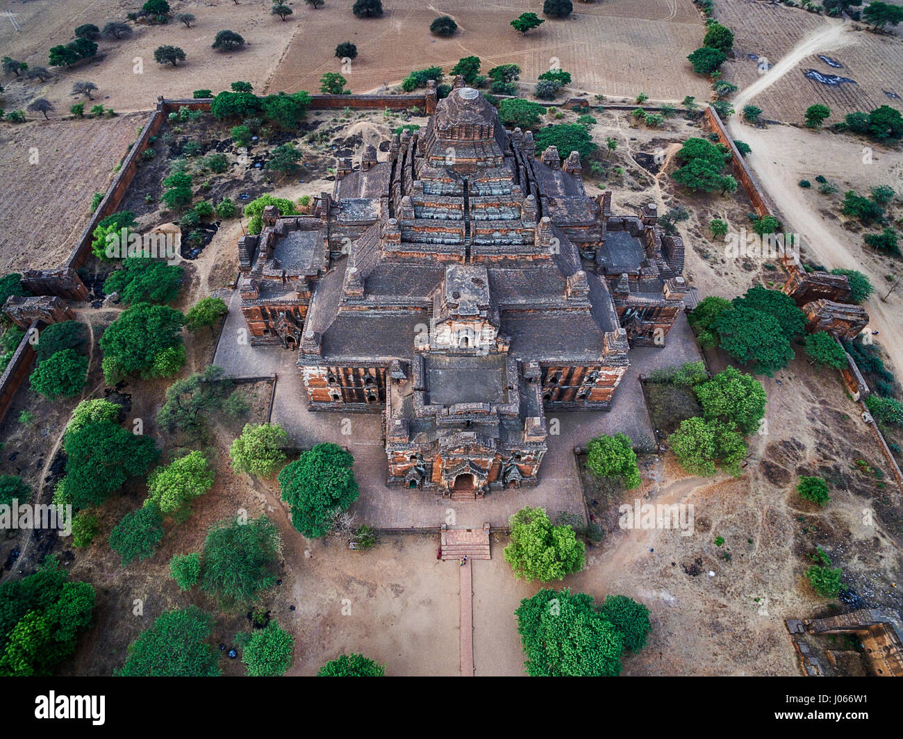 BAGAN, Myanmar Dhammayangyi Temple est le plus grand de tous les temples de Bagan