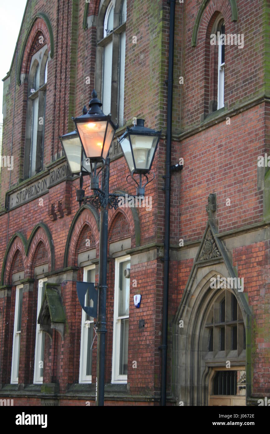 Stephenson's Memorial Hall, Chesterfield Banque D'Images