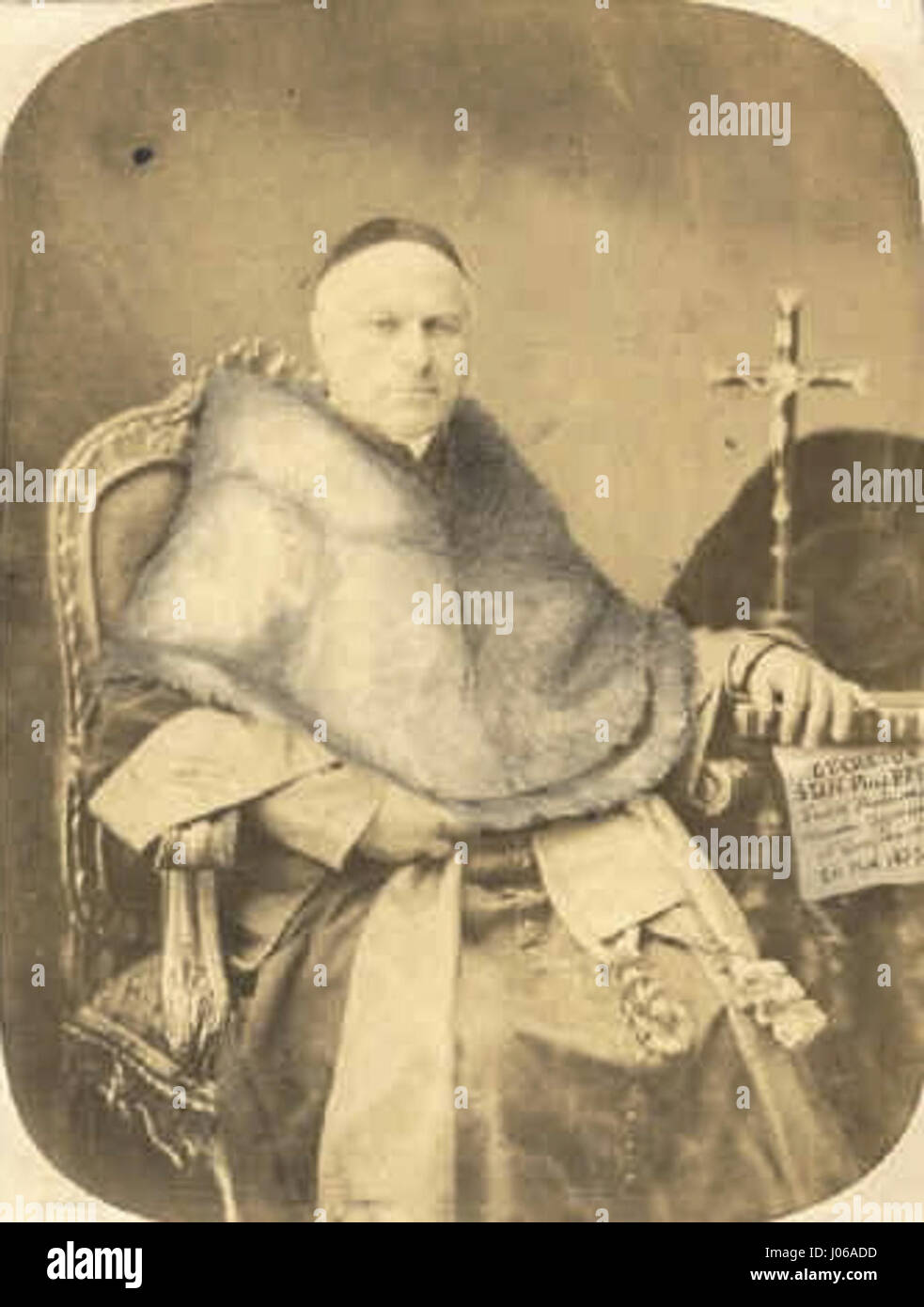 Victor Scheppers (1802-1877) est un prêtre belge qui a fondé la Congrégation des Frères de la Miséricorde en 1839, axée sur l'éducation et la prise en charge des prisonniers. Banque D'Images