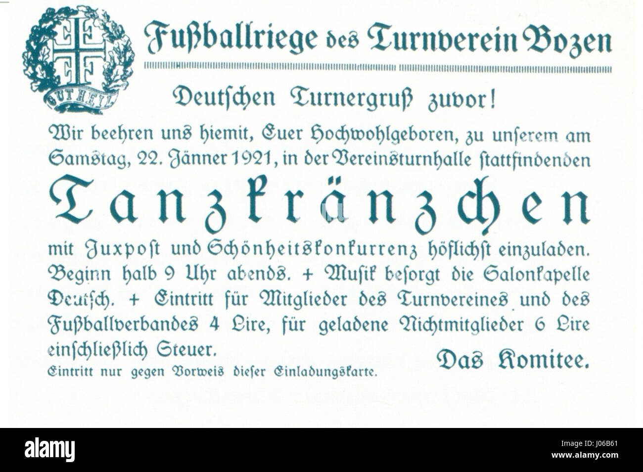 'Einladung zum Tanzkränzchen' (invitation à la fête de la danse) représente un rassemblement social élégant, capturant l'atmosphère animée et la mode de l'époque, probablement au XIXe siècle. Banque D'Images