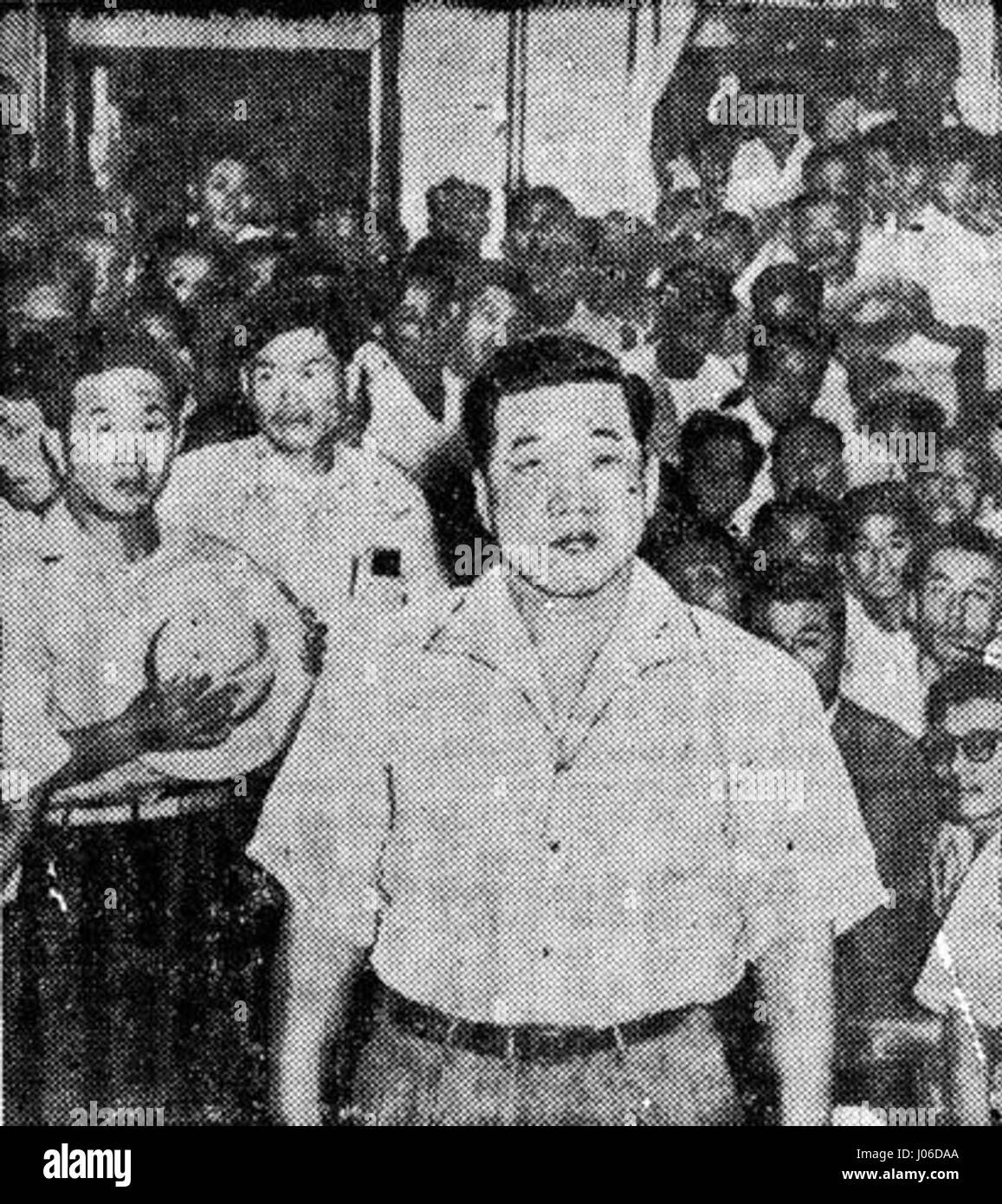 Kim Doo-han, membre de l'Assemblée nationale de Corée du Sud. Banque D'Images