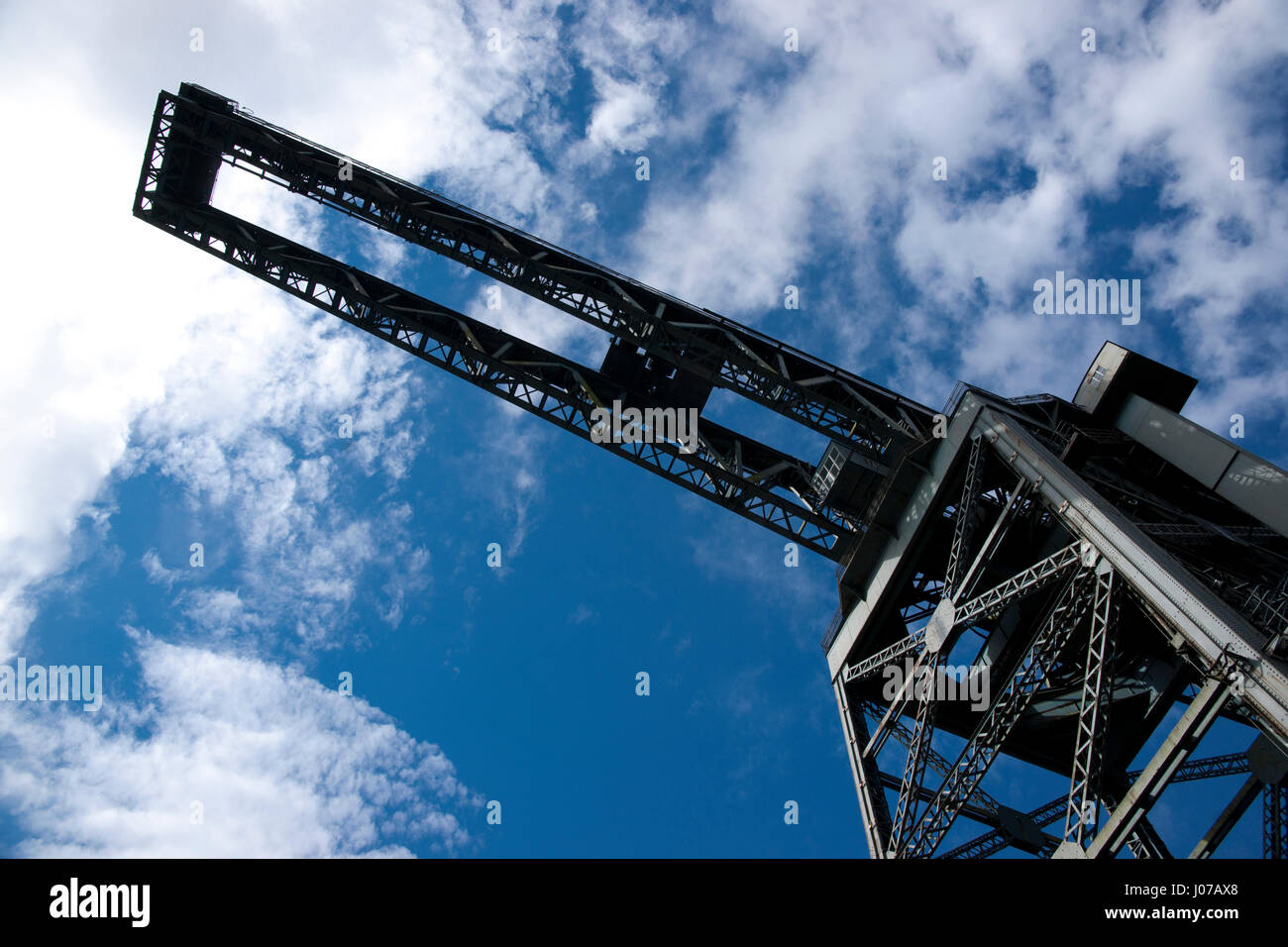 Finnieston Crane, alias Clyde Fiduciaire Navigation Crane numéro 7, Glasgow, Ecosse Banque D'Images