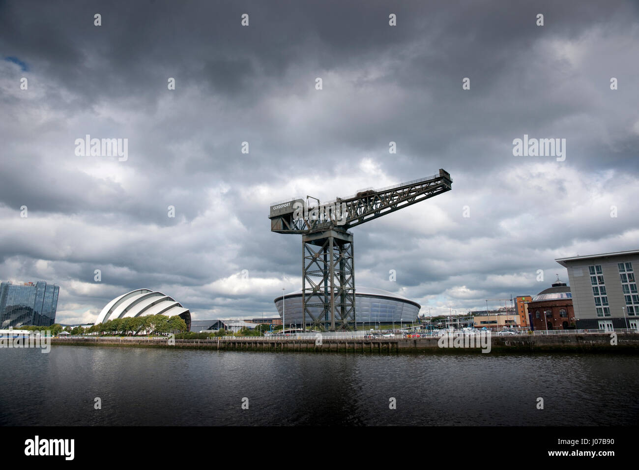 Finnieston Crane, alias Clyde Fiduciaire Navigation Crane numéro 7, Glasgow, Ecosse Banque D'Images