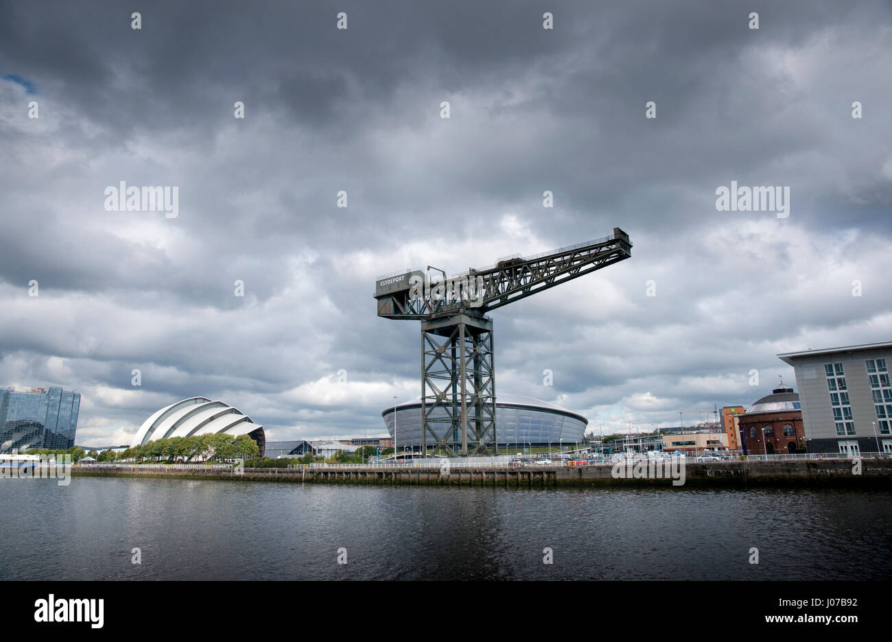 Finnieston Crane, alias Clyde Fiduciaire Navigation Crane numéro 7, Glasgow, Ecosse Banque D'Images