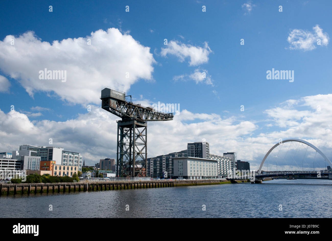 Finnieston Crane, alias Clyde Fiduciaire Navigation Crane numéro 7, Glasgow, Ecosse Banque D'Images