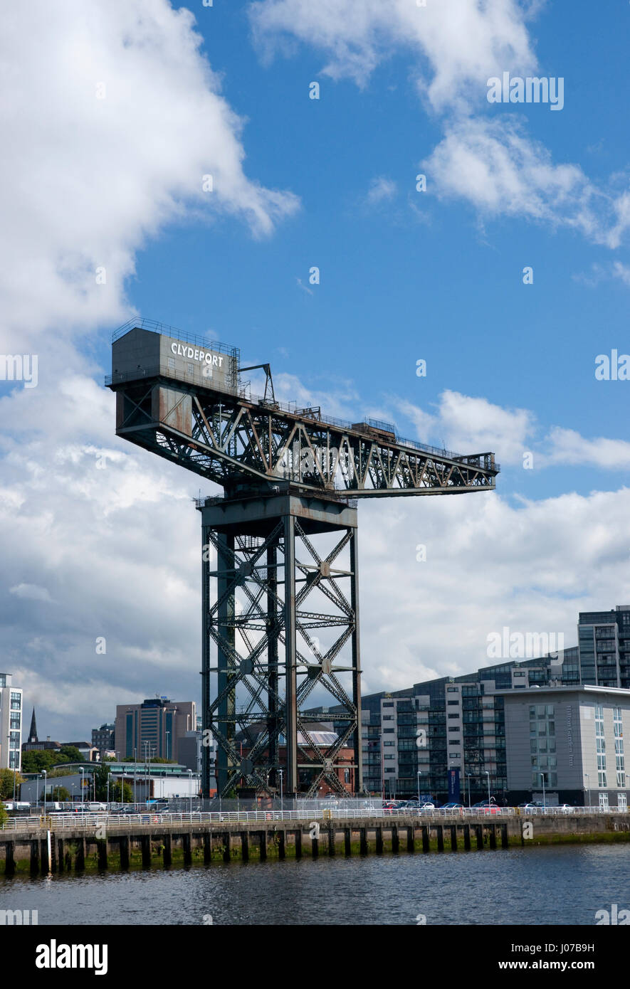 Finnieston Crane, alias Clyde Fiduciaire Navigation Crane numéro 7, Glasgow, Ecosse Banque D'Images