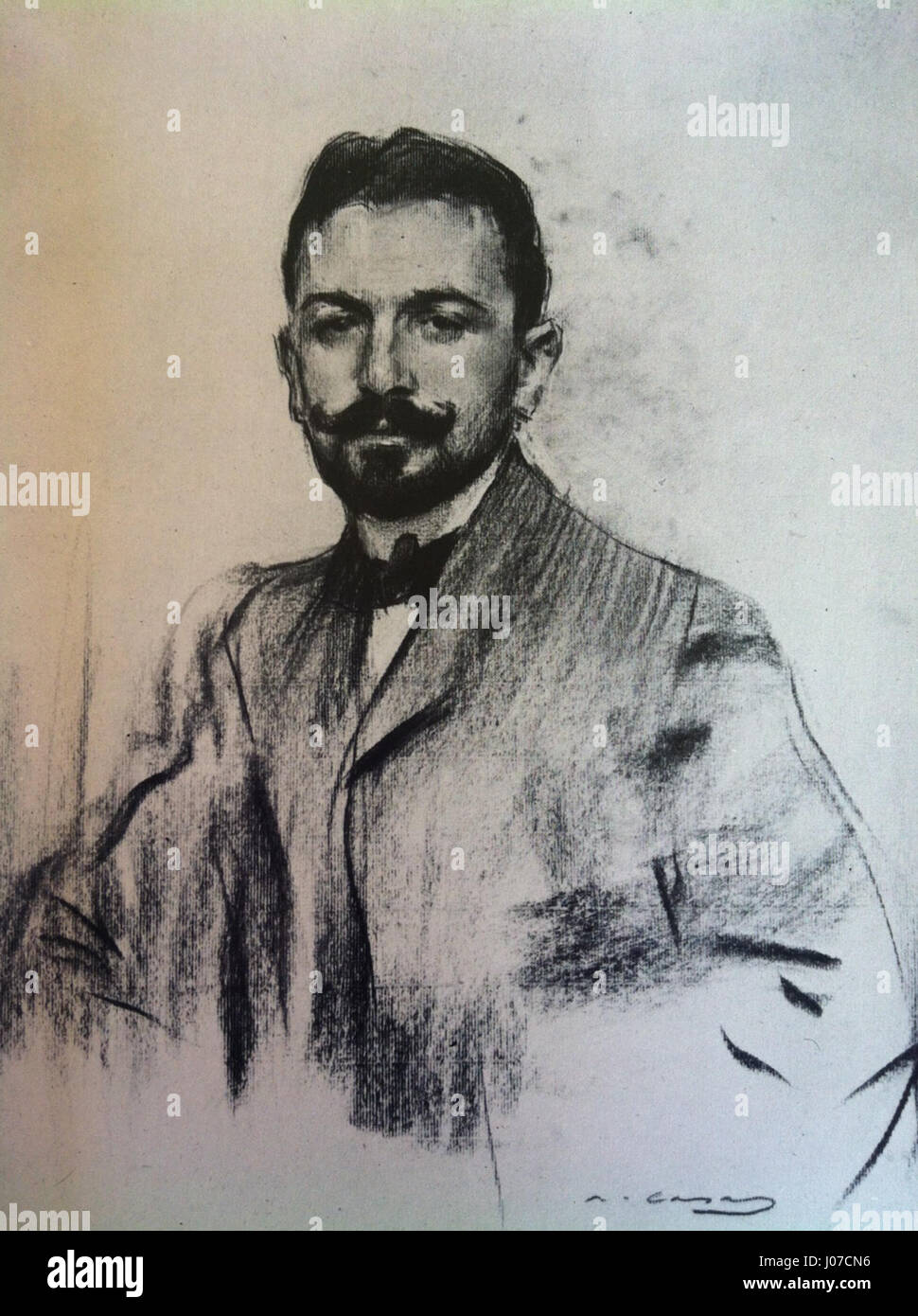 Serafín Álvarez Soto était un artiste espagnol connu pour ses portraits détaillés et expressifs. Ses œuvres captent souvent la profondeur de l’émotion humaine, reflétant sa maîtrise du médium et l’intensité de ses sujets. Banque D'Images