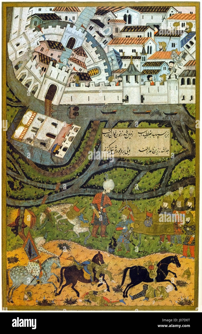 Le siège de Temesvár, en 1552, est un événement militaire important pendant les guerres ottomanes en Europe. La forteresse de Temesvár (aujourd'hui Timișoara, Roumanie) a été assiégée par les forces ottomanes, marquant un moment charnière dans le conflit entre la monarchie des Habsbourg et l'Empire ottoman. Banque D'Images