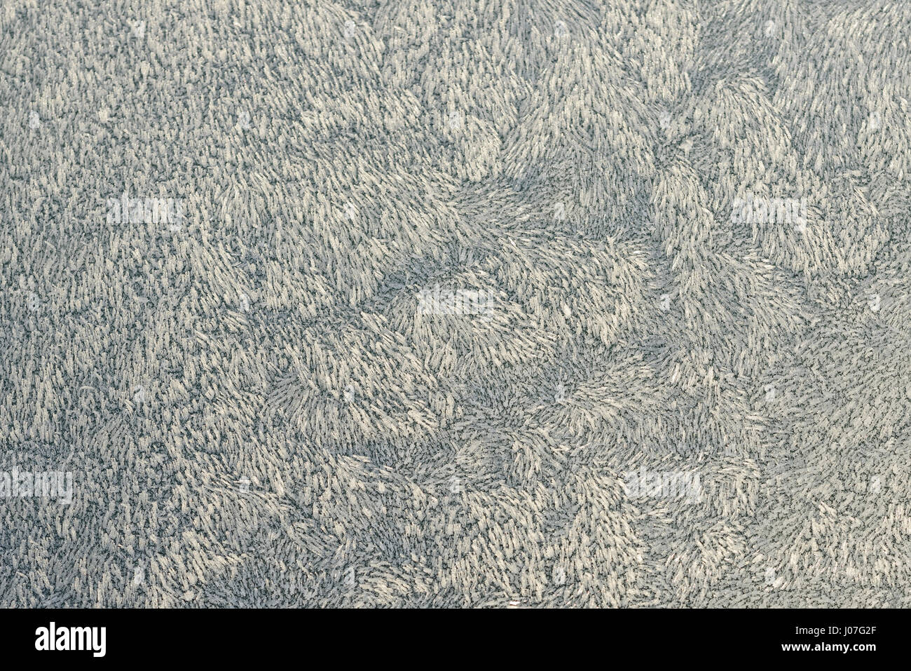 Givre sur un pare-brise de voiture Banque D'Images Givre sur un pare-brise de voiture Banque D'Images