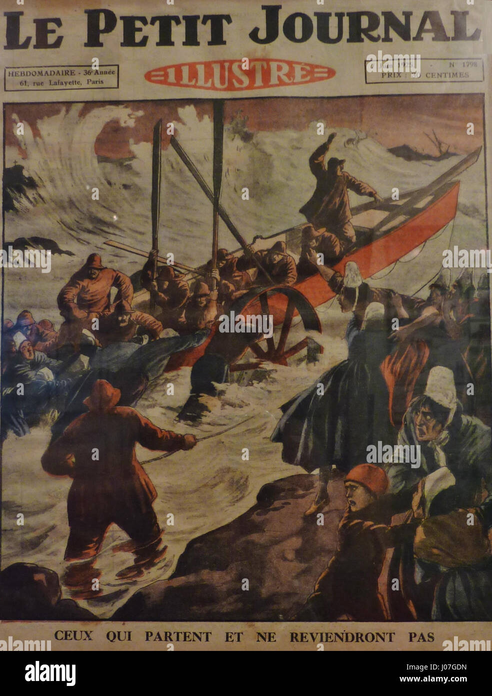 Le numéro du 7 juin 1925 de 'le petit Journal illustré' présente une variété d'articles illustrés couvrant l'actualité, fournissant une documentation visuelle de la vie française du début du XXe siècle. C'est une ressource importante pour comprendre les médias de l'époque et les sujets d'intérêt public. Banque D'Images