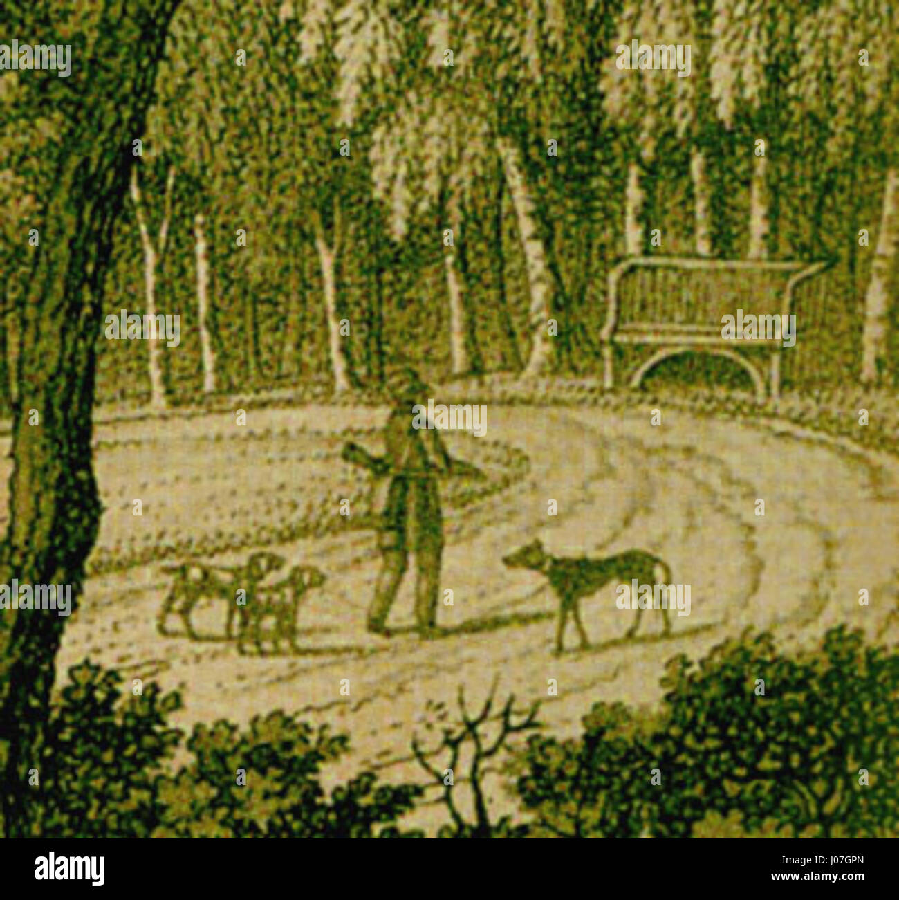 La Bank am Jägerhof est un bâtiment historique situé dans le quartier de Jägerhof, connu pour son architecture traditionnelle. Il rappelle l'histoire culturelle et financière de la région, reflétant la croissance des centres urbains. Banque D'Images