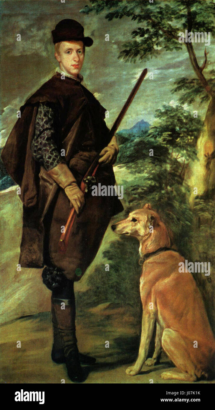 Diego Velázquez (1599-1660), un peintre baroque espagnol de premier plan, a servi comme peintre de cour du roi Philippe IV. ses œuvres, y compris 'Las Meninas' et 'le Triomphe de Bacchus', sont célébrées pour leur réalisme et l'utilisation magistrale de la lumière. Banque D'Images