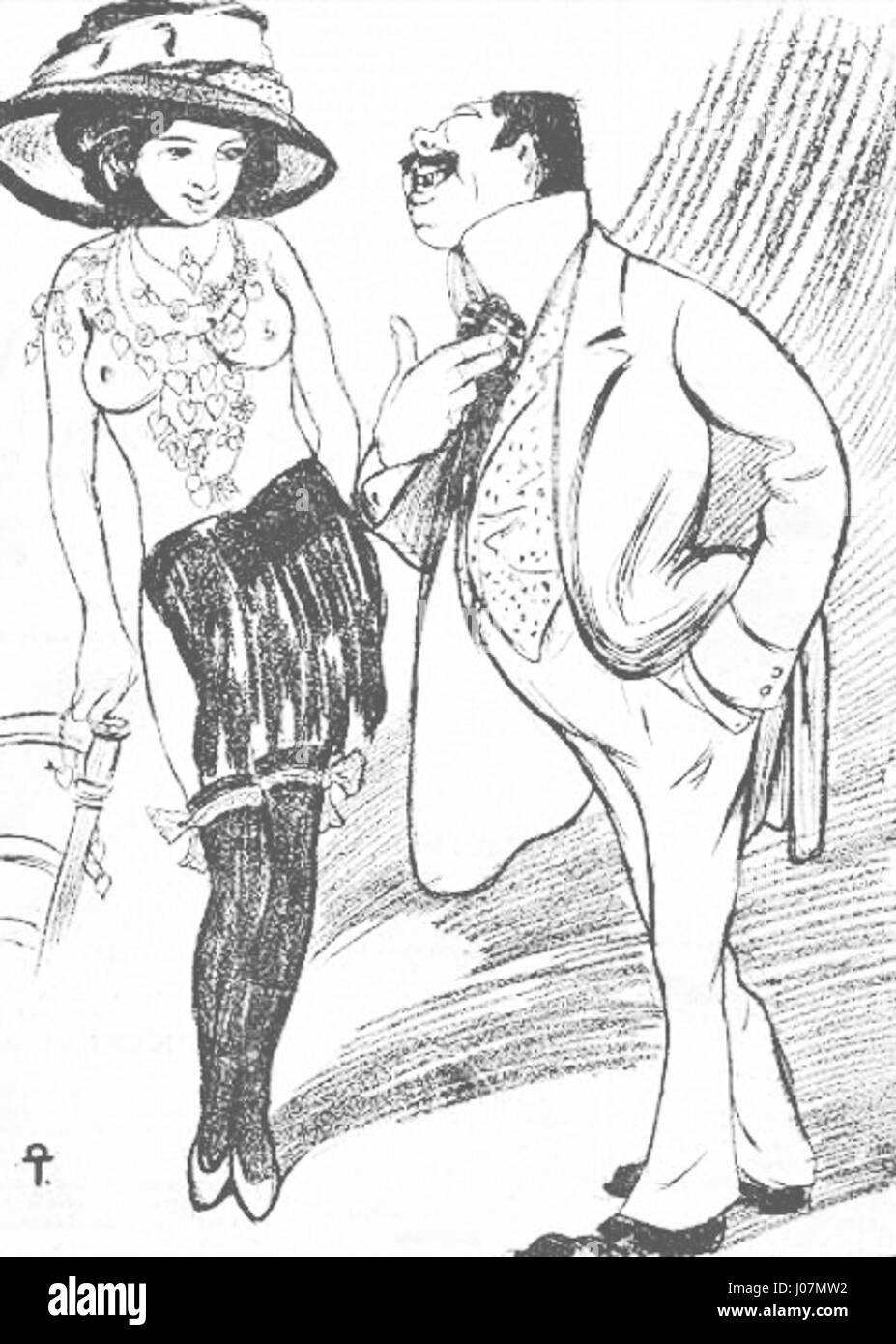 La peinture de Ion Theodorescu-Sion 'Nevasta frumoasa, prieteni mulți în casa' (la belle épouse, de nombreux amis dans la Maison) du 26 février 1909, dépeint une scène domestique avec un accent sur la vie familiale et sociale au début du XXe siècle en Roumanie. Banque D'Images