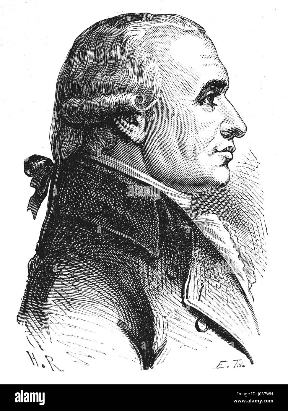 ADUC 195 Monge (G., comte de Péluse) est une référence à un personnage historique de la noblesse française, connu pour ses contributions aux sciences et aux mathématiques, en particulier ses travaux en géométrie appliquée et en mécanique. Banque D'Images