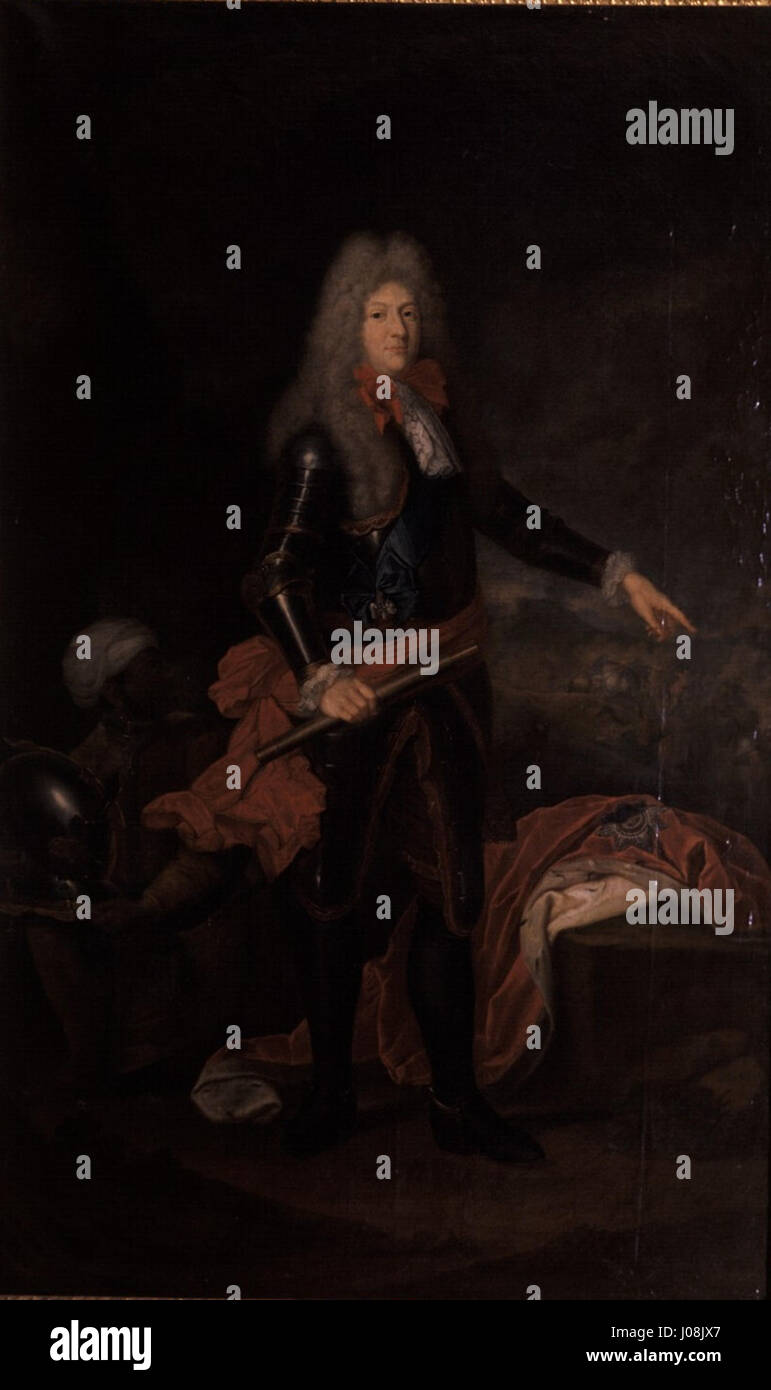 Christian Schilbach (zugeschr.) - Porträt des Herzogs I. Friedrich von Sachsen-Gotha-Altenburg Banque D'Images