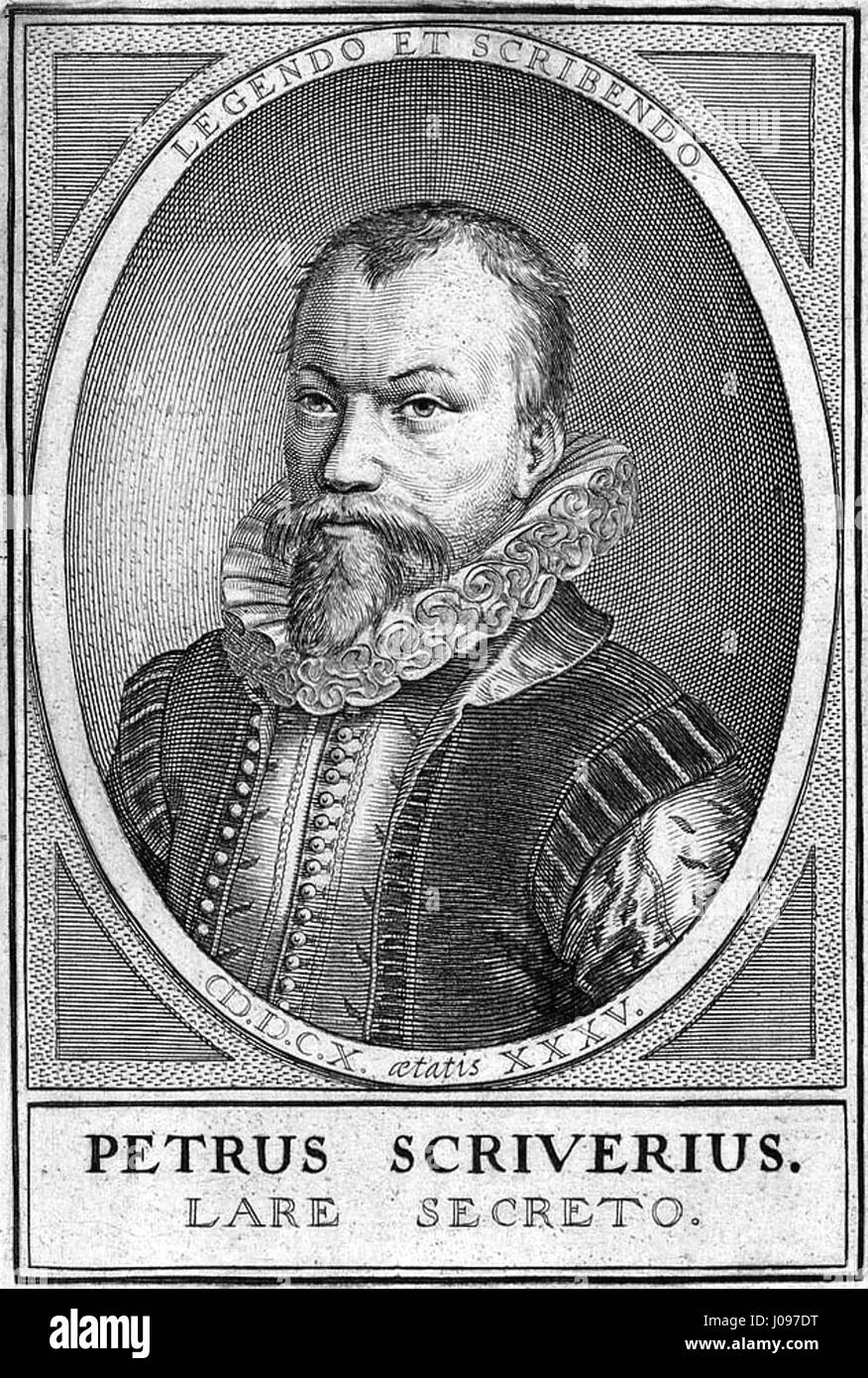 Petrus Scriverius 1576-1660 Banque D'Images