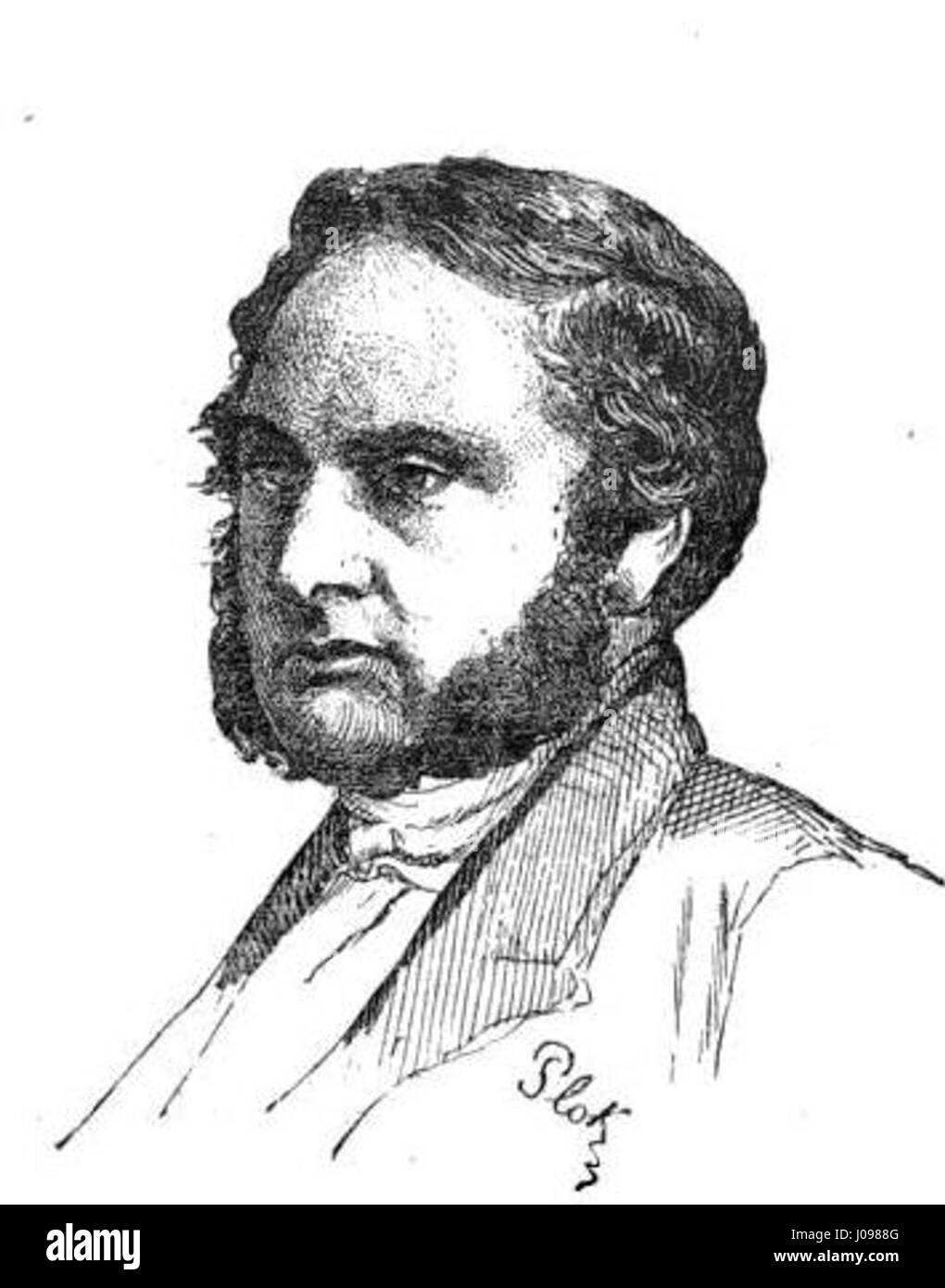 Eugène Rouher, interprété par Plock, était un homme d'État français connu pour son rôle dans le second Empire français. Le portrait souligne son importance dans la politique française au XIXe siècle. Banque D'Images