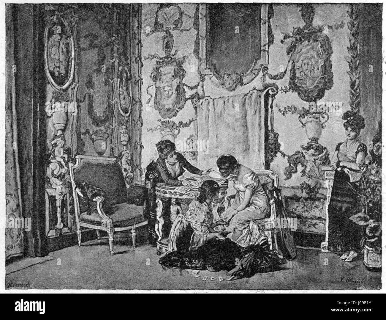 Le Glaspalast de Munich, une grande salle d'exposition, a été conçu pour l'exposition universelle de 1854 et a continué à accueillir des événements jusqu'en 1952. Son style architectural mêle des éléments classiques à une utilisation innovante du verre, reflétant la fascination du XIXe siècle pour le progrès industriel et architectural. Banque D'Images