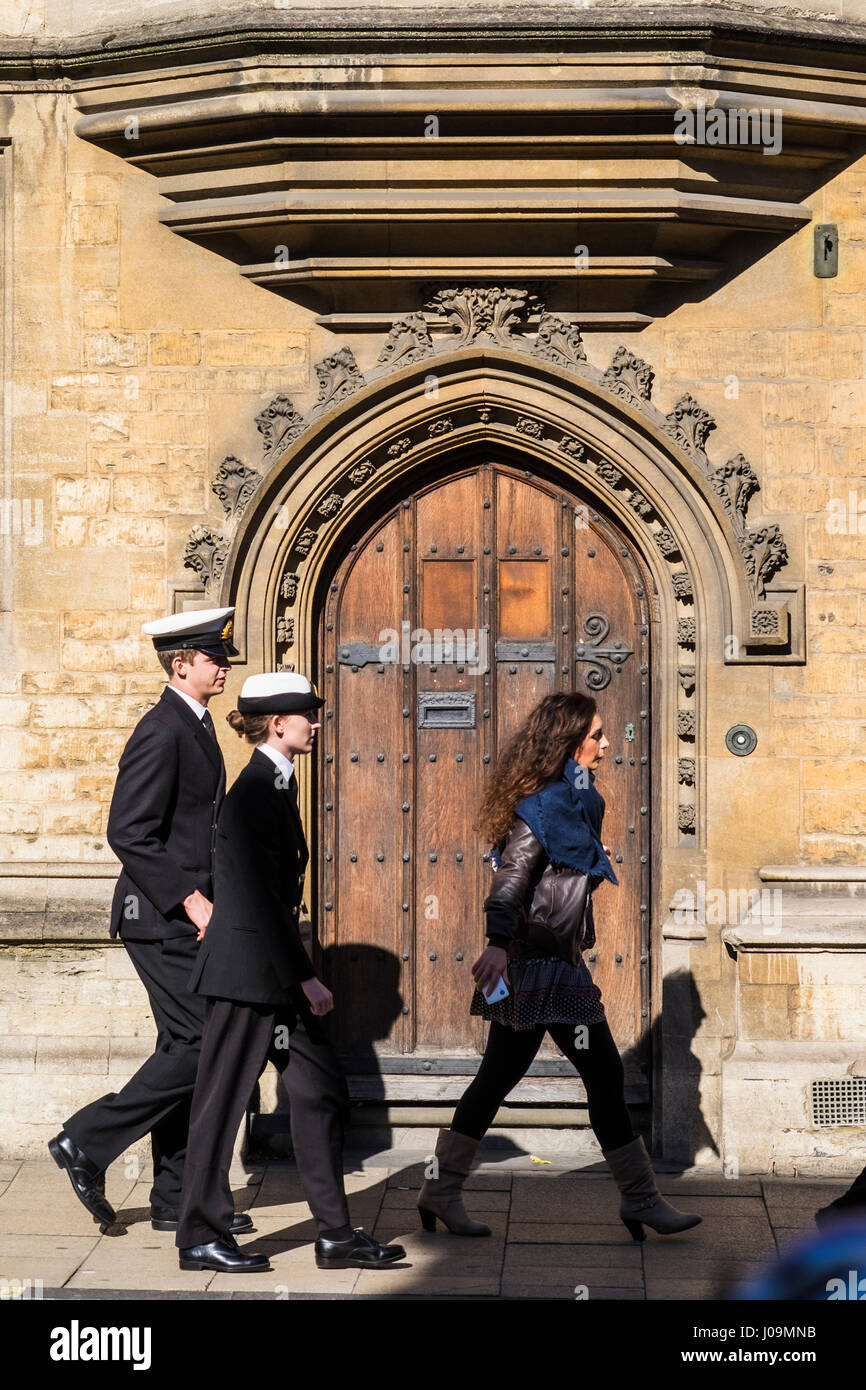 Oxford est une ville connue dans le monde entier comme l'accueil de l'Université d'Oxford, la plus ancienne université du monde anglophone. Angleterre, Royaume-Uni Banque D'Images