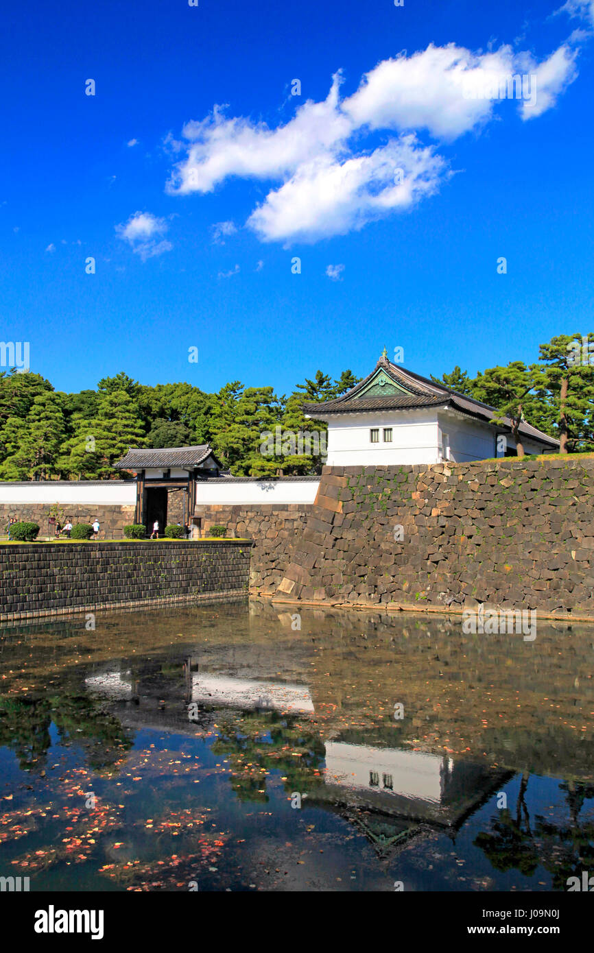 Sakuradamon porte de l'ancien château d'Edo Tokyo Japon Banque D'Images