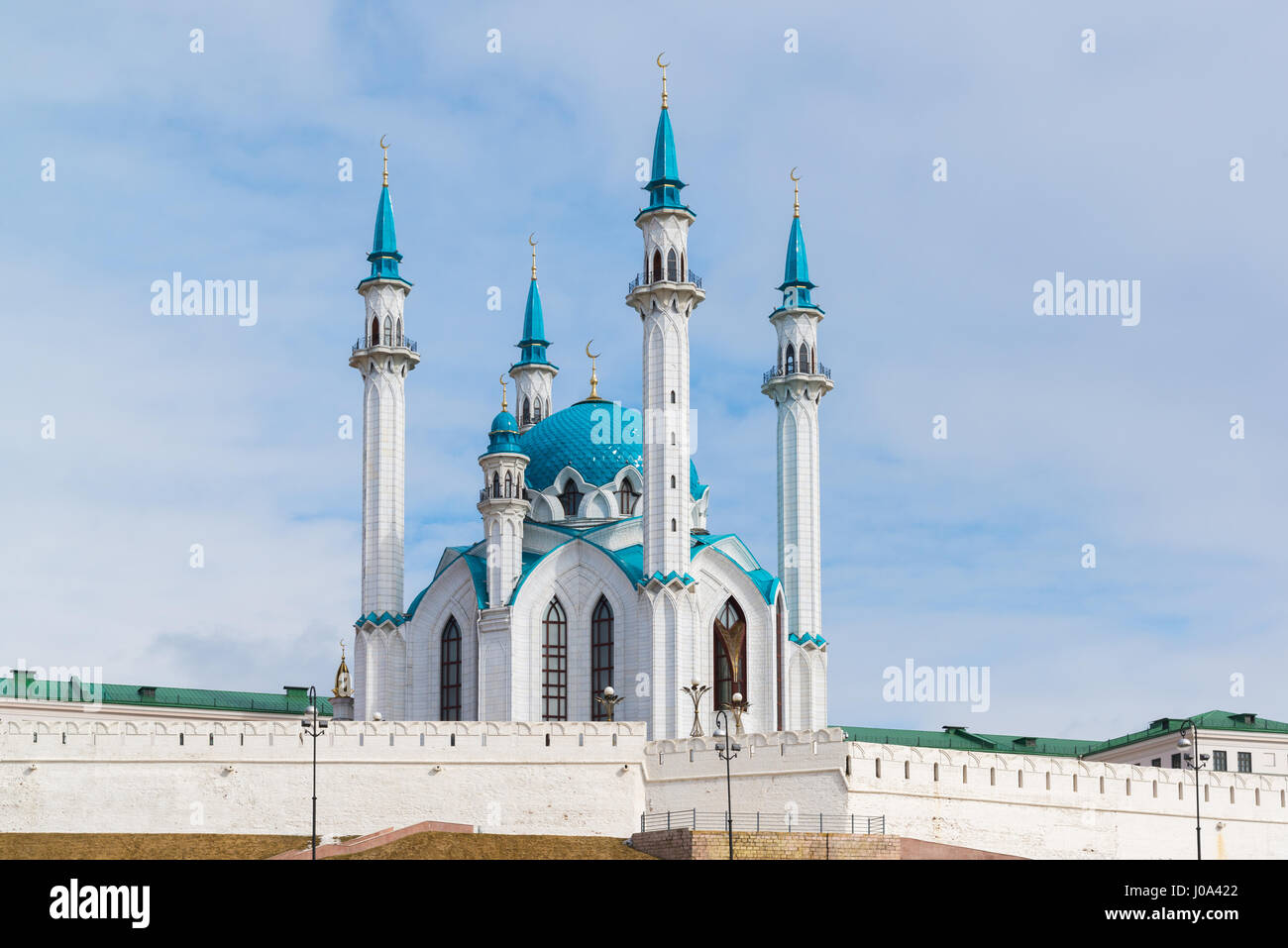 Kul-Sharif mosque. La Russie, Tatarstan Banque D'Images