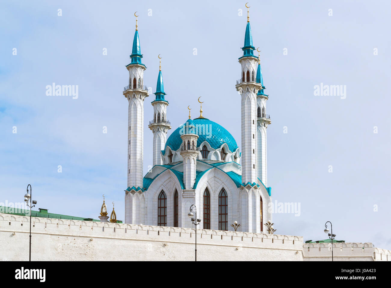Kul-Sharif mosque. La Russie, Tatarstan Banque D'Images