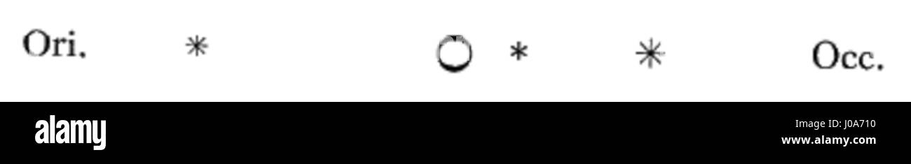 Sidereus Nuncius fait référence aux travaux révolutionnaires de Galileo Galilei sur l'astronomie. Cette figure représente probablement ses observations télescopiques de la lune et des corps célestes, marquant une révolution dans la compréhension scientifique. Banque D'Images