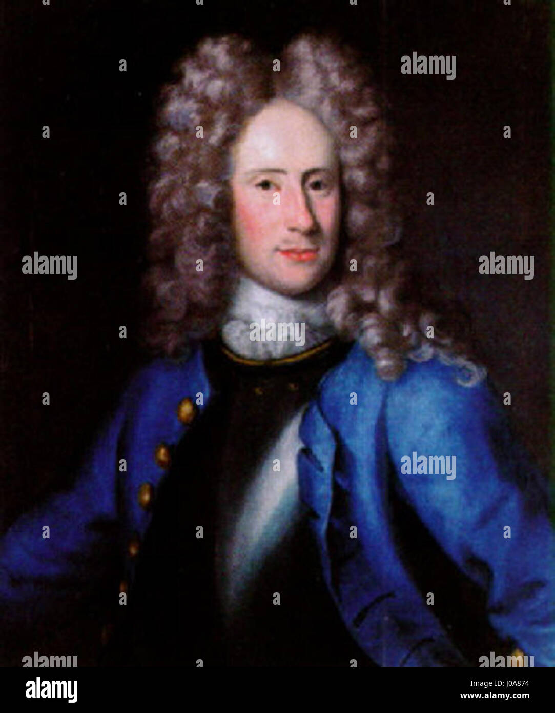Le portrait de Carl Oxenstierna af Eka och Lind, éminent noble suédois, réalisé par Lukas von Breda, capture l’élégance et la dignité du sujet. La peinture reflète l'aristocratie suédoise du XVIIe siècle, mettant en valeur les tenues formelles et la stature de la classe noble. Banque D'Images Le portrait de Carl Oxenstierna af Eka och Lind, éminent noble suédois, réalisé par Lukas von Breda, capture l’élégance et la dignité du sujet. La peinture reflète l'aristocratie suédoise du XVIIe siècle, mettant en valeur les tenues formelles et la stature de la classe noble. Banque D'Images