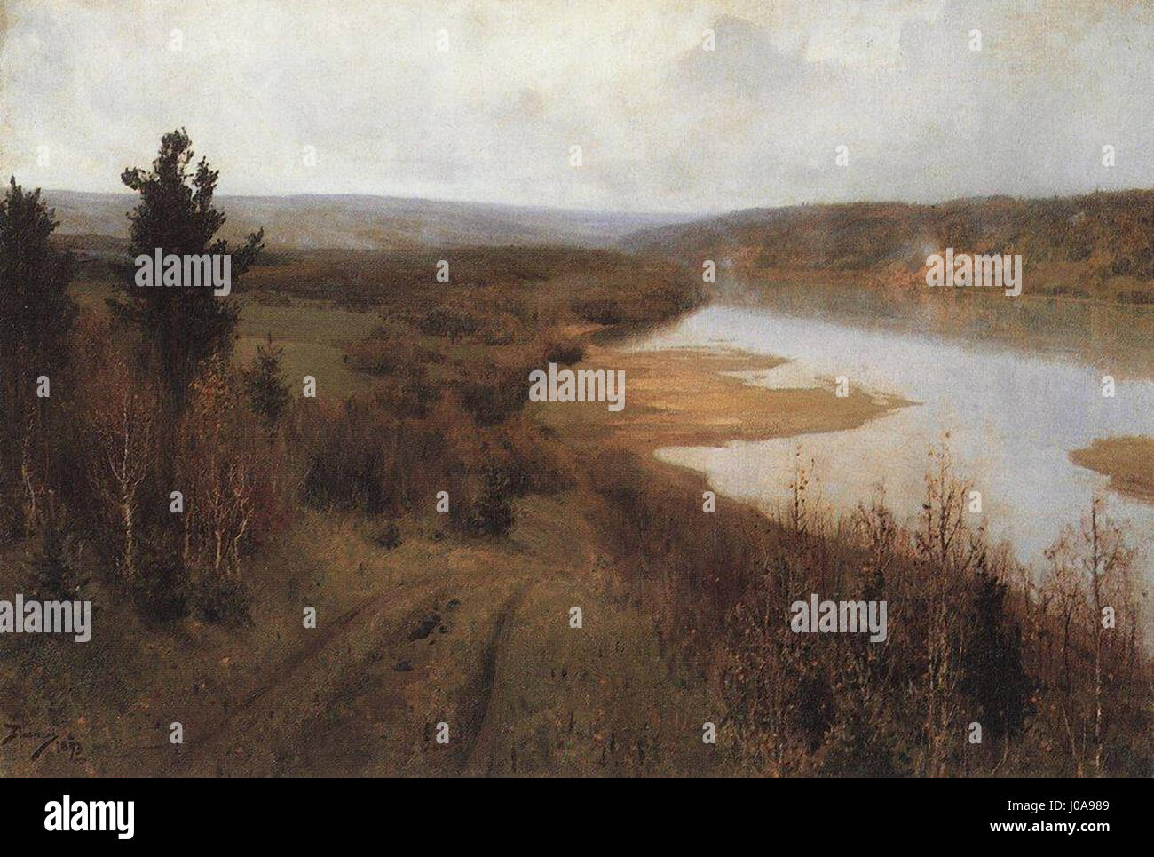 Ce titre semble être en caractères cyrilliques, faisant référence à une icône religieuse dans le style ancien hollandais. L'œuvre représente probablement une église et des thèmes religieux communs en néerlandais Banque D'Images