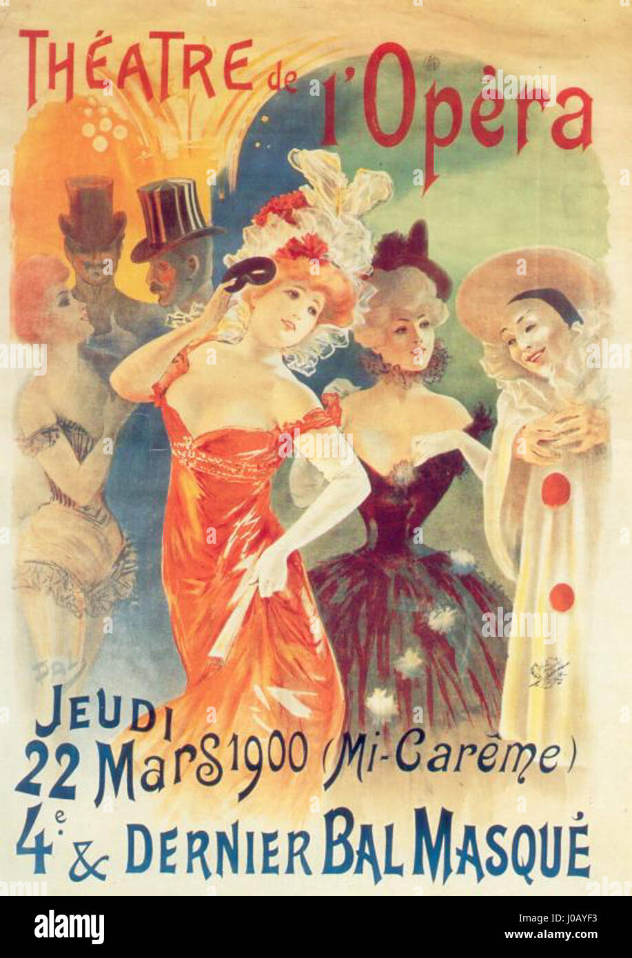 Ramon Casas i Carbó, 1900 - Opéra Banque D'Images
